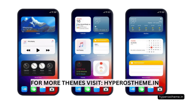 supreme max iphone theme hyperos