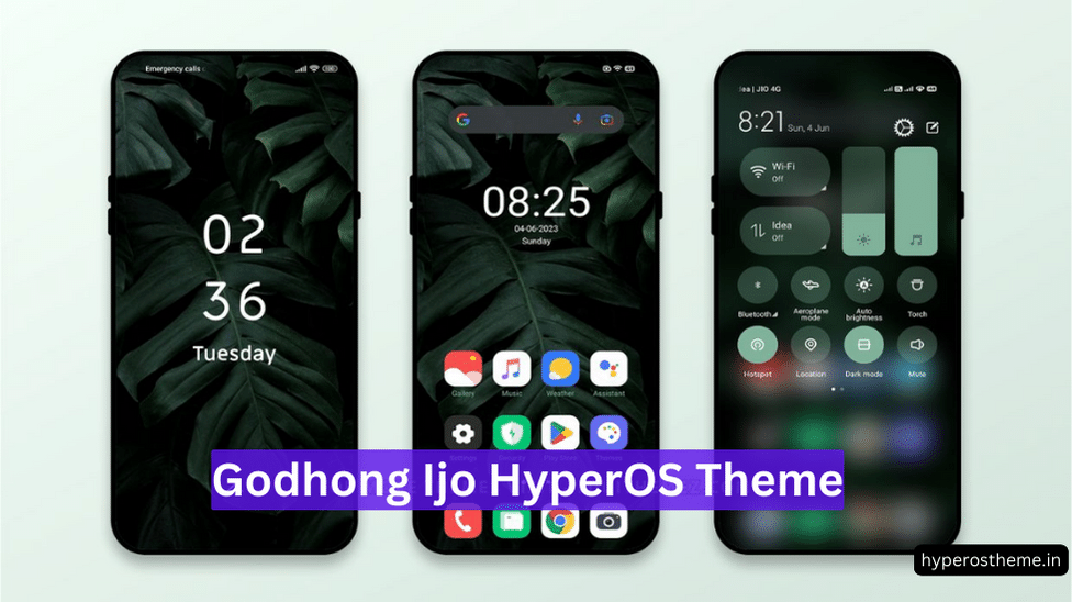 Godhong Ljo Hyperos Theme For Xiaomi With Dark Mode Dynamic App Icons