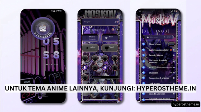 tema anime miui 11