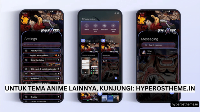 tema anime xiaomi miui 10