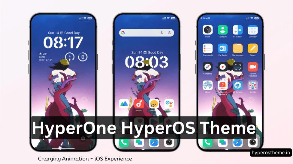 Hyper One HyperOS Theme for Xiaomi and Redmi Phones