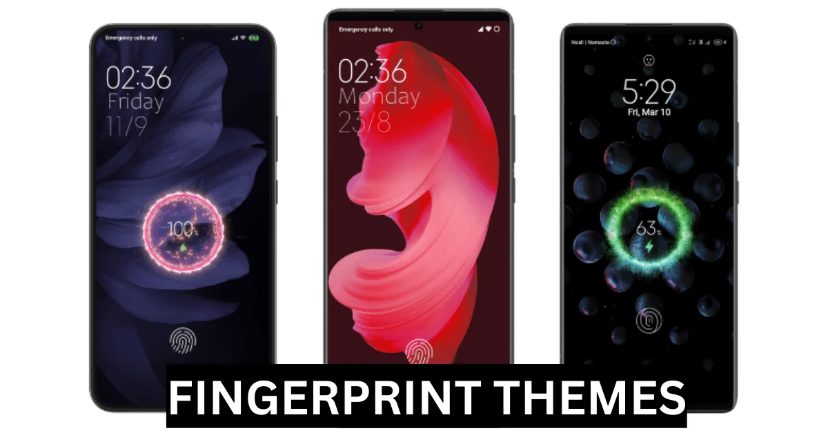 7 Best Android MI Themes Fingerprint Lock for MIUI & HyperOS