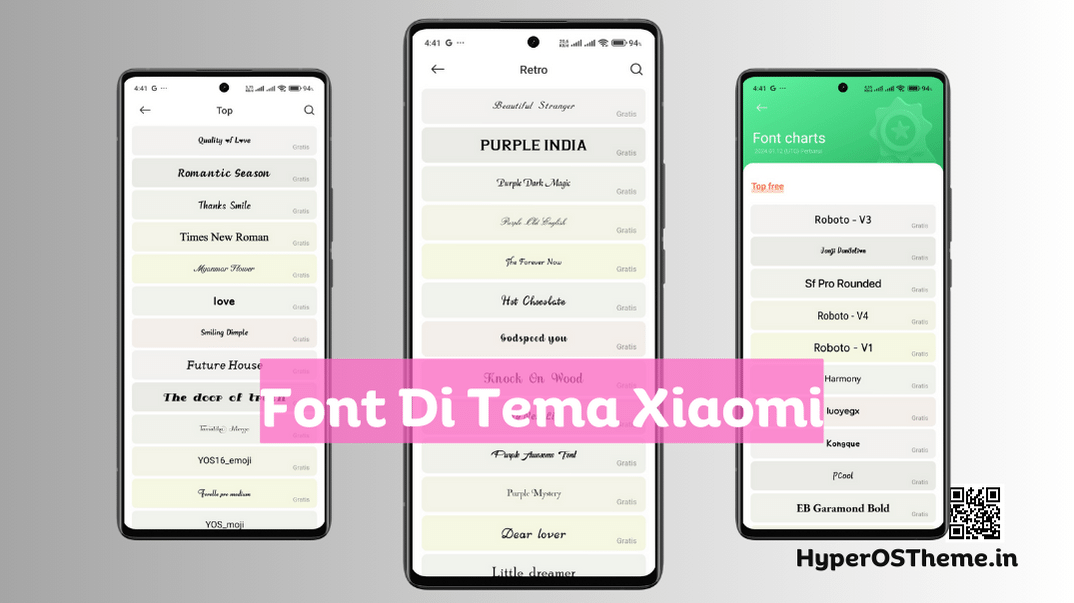 11 Font di Tema Xiaomi yang dapat Anda Terapkan: Cara Merubah Font Xiaomi 11 Font di Tema Xiaomi yang dapat Anda Terapkan: Cara Merubah Font Xiaomi