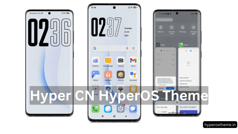 Hyper CN HyperOS Theme for Xiaomi and Redmi Phones