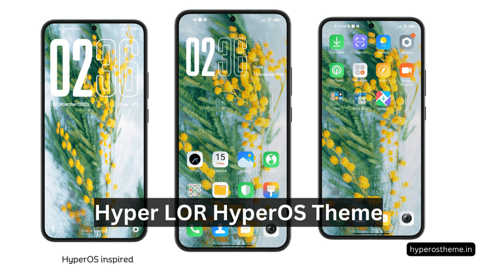 Hyper Lor HyperOS Theme for Xiaomi and Redmi Phones Hyper Lor HyperOS Theme for Xiaomi and Redmi Phones