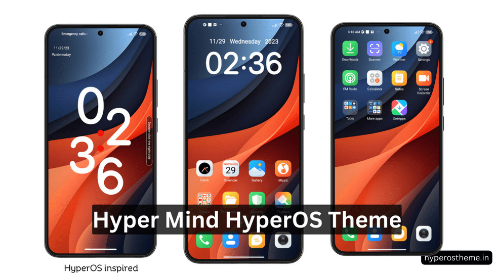 Hyper Mind HyperOS Theme For Xiaomi And Redmi Phones - HyperOS Themes