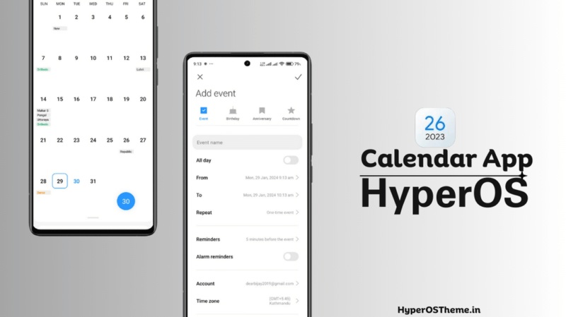 HyperOS Calendar Apk Download: Latest HyperOS Calendar App - HyperOS Themes