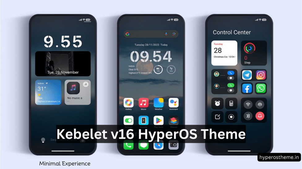 Kebelet HyperOS Theme with Dark Mode for Xiaomi and Redmi Phones Kebelet HyperOS Theme with Dark Mode for Xiaomi and Redmi Phones