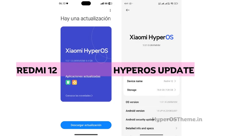 Redmi 12 HyperOS Updates is now Ready: Features & Many More Redmi 12 HyperOS Updates is now Ready: Features & Many More