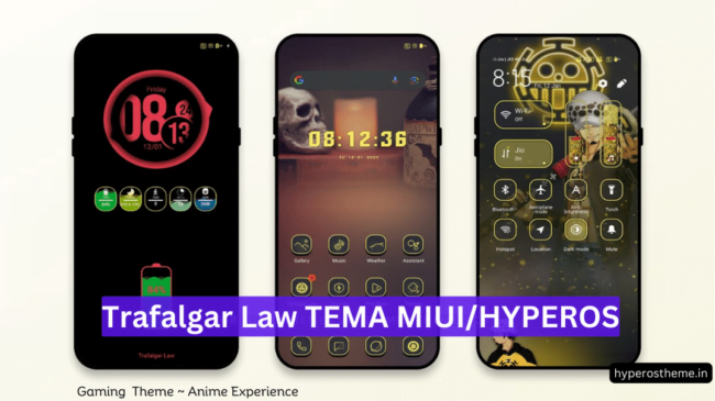 tema miui 10 anime