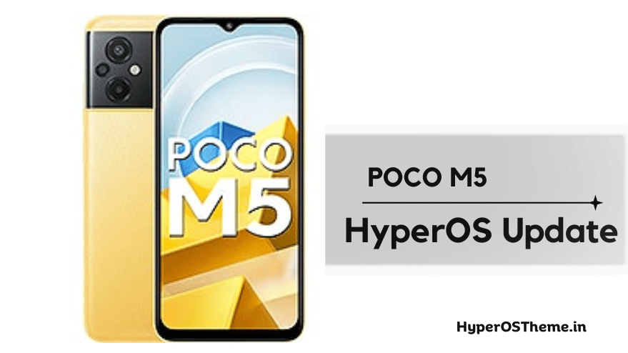 Xiaomi POCO M5 HyperOS Update Download with Codename ‘rock’ ROMs ...