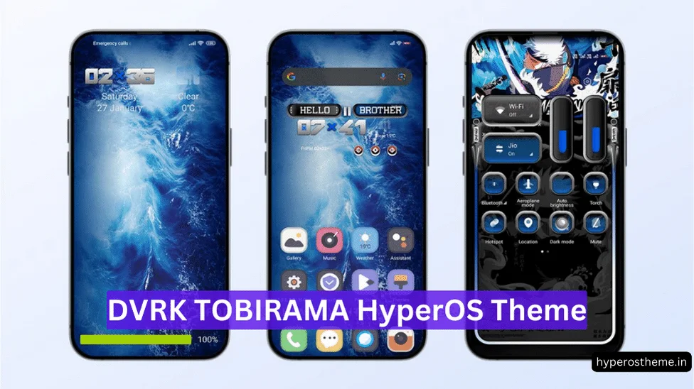DVRK TOBIRAMA HyperOS Theme for Xiaomi with Anime Experience DVRK TOBIRAMA HyperOS Theme for Xiaomi with Anime Experience
