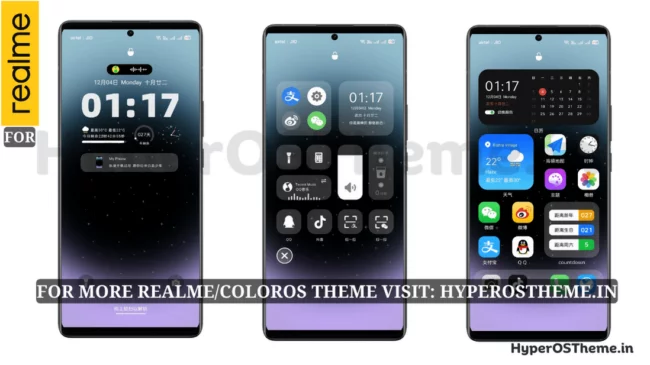 Global Native OS17 Realme Theme with iOS Experience