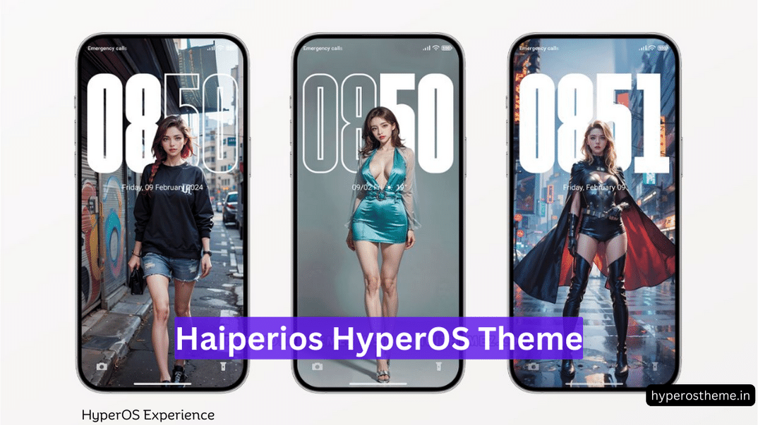Haiperios HyperOS Theme for Xiaomi with HyperOS Lockscreen Haiperios HyperOS Theme for Xiaomi with HyperOS Lockscreen