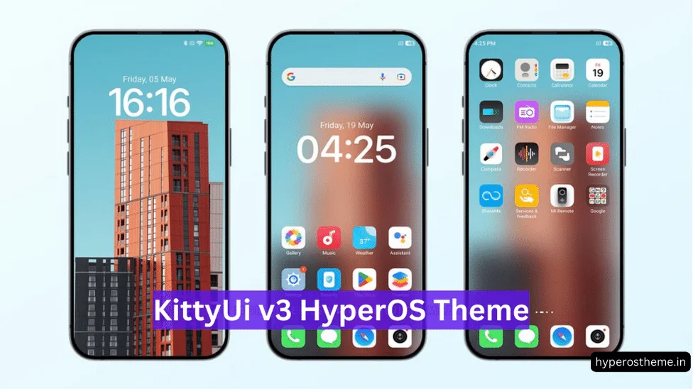 KittyUi v3 HyperOS Theme for Xiaomi with iOS App Icons KittyUi v3 HyperOS Theme for Xiaomi with iOS App Icons