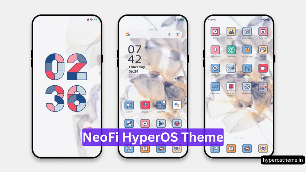 NeoFi HyperOS Theme for Xiaomi with Minimal Experience