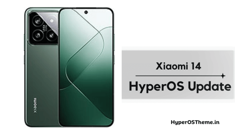 Xiaomi 14 HyperOS Update Download With Codename ‘houji’ ROMs - HyperOS ...