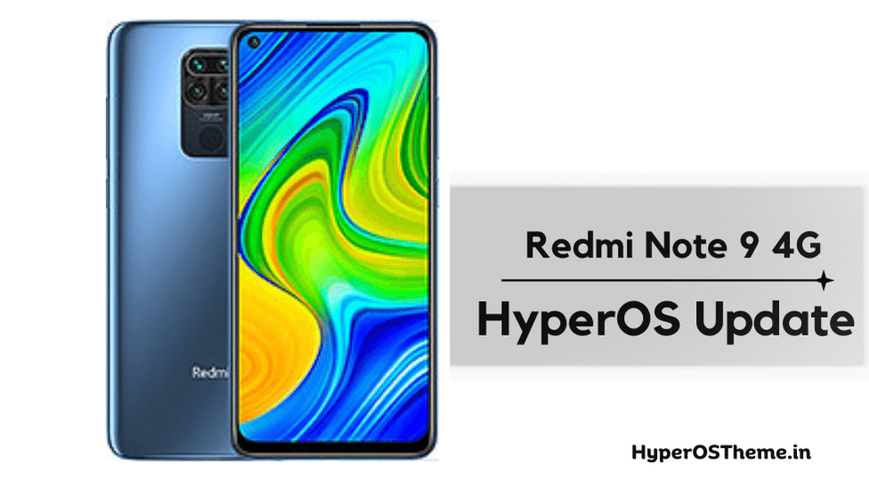 Xiaomi Redmi Note 9 4G HyperOS Update Download with Codename ‘merlin’ ROMs