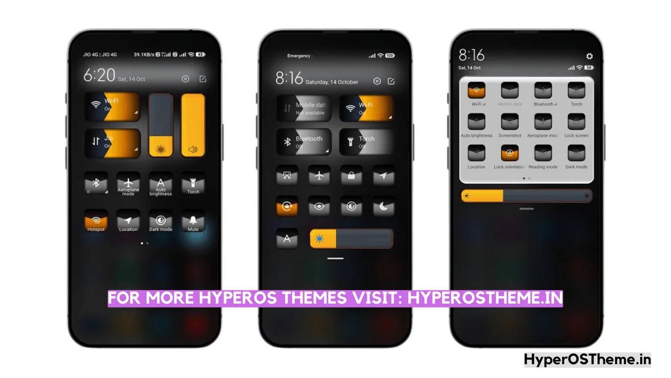 Darkly M14 HyperOS Theme