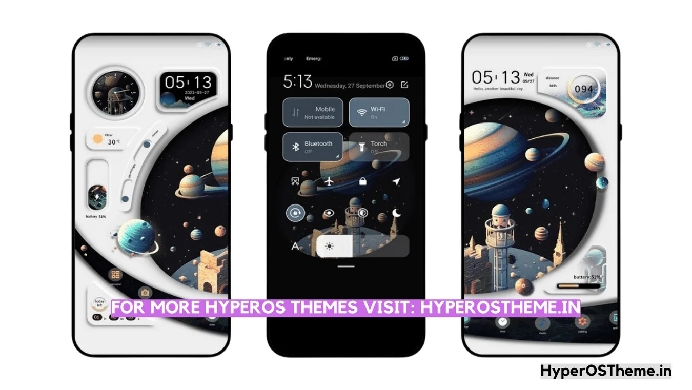 Galactic HyperOS Theme