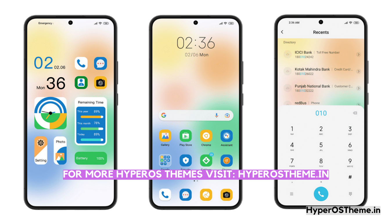 colourful HyperOS Theme