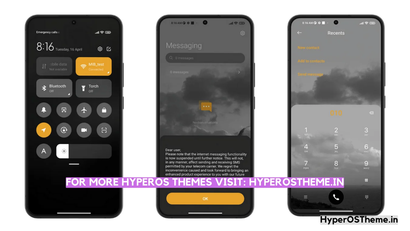 Yesterday wind HyperOS Theme