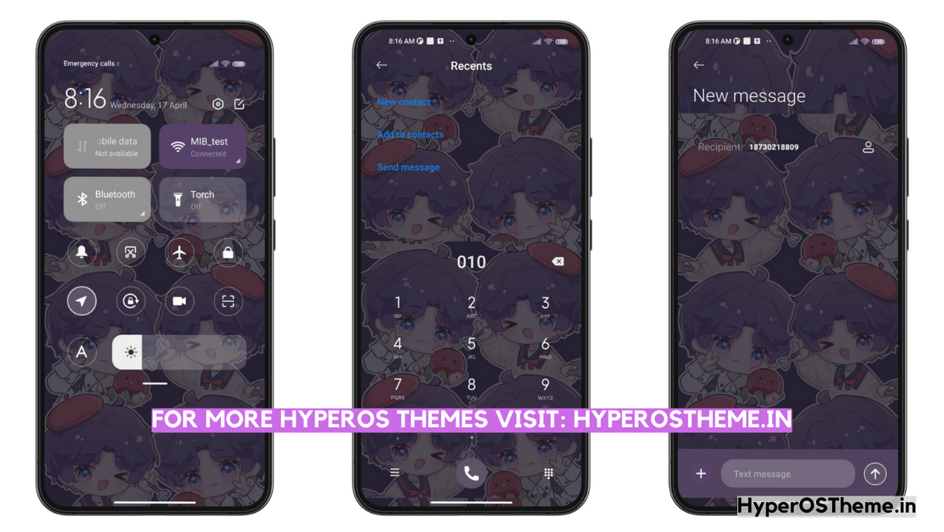 Deep sea painter HyperOS Theme