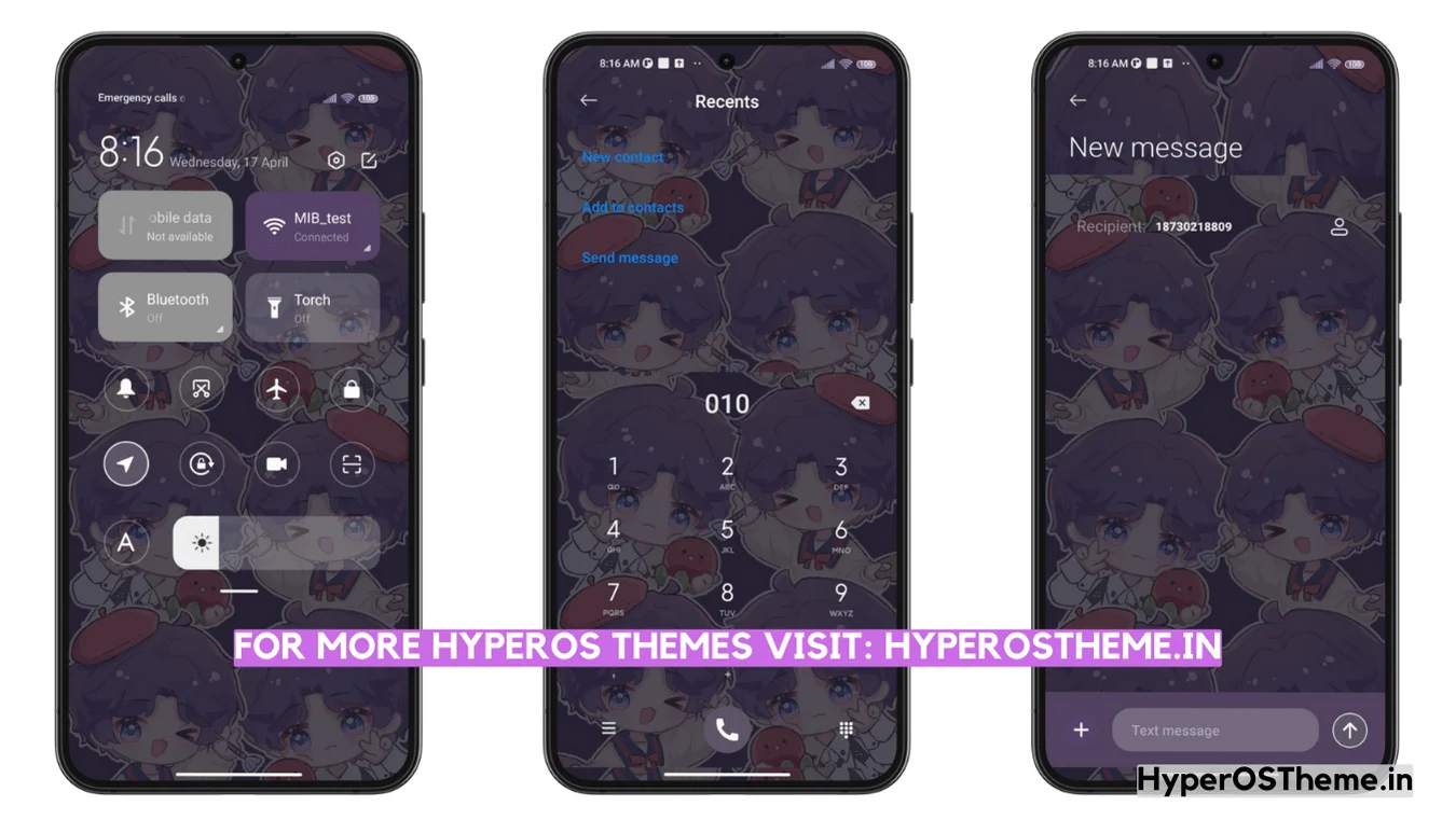 Deep sea painter HyperOS Theme