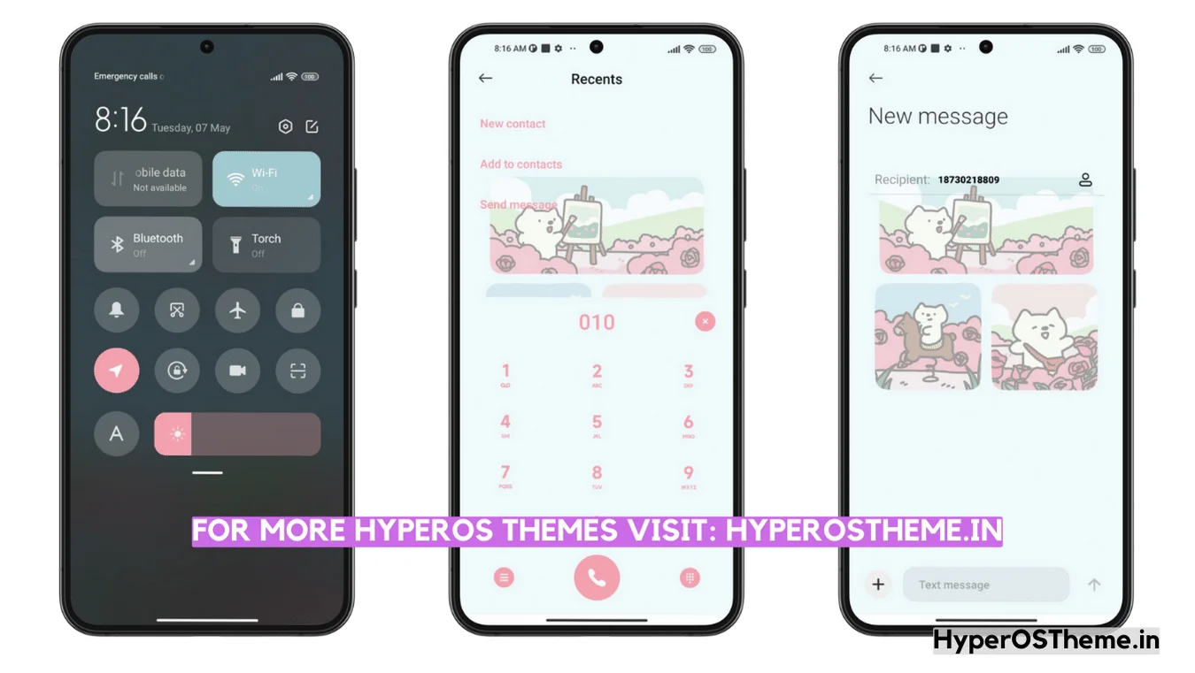 Dream Rose HyperOS Theme