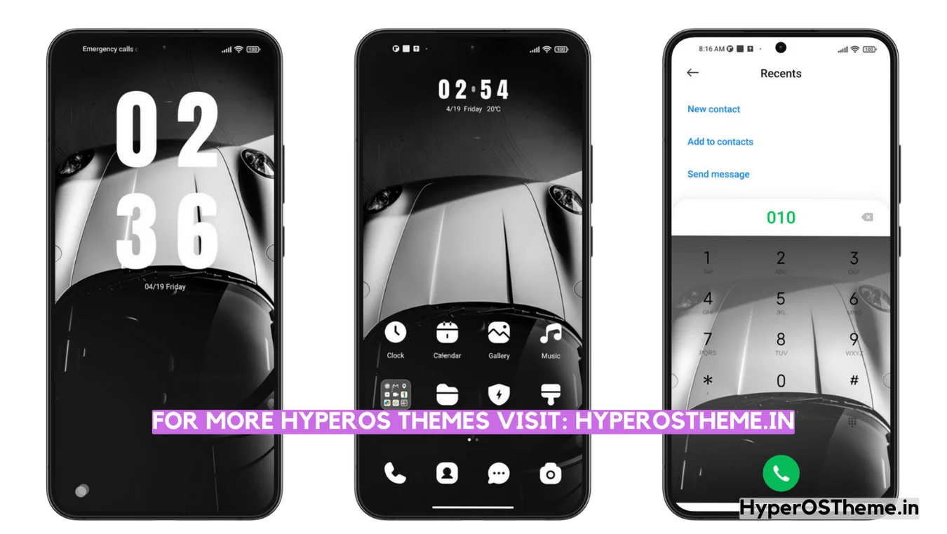 shadow HyperOS Theme