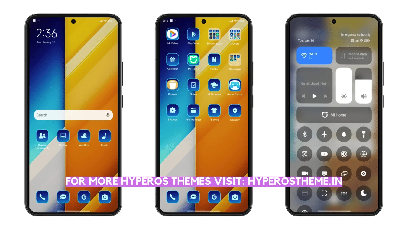 business art HyperOS Theme