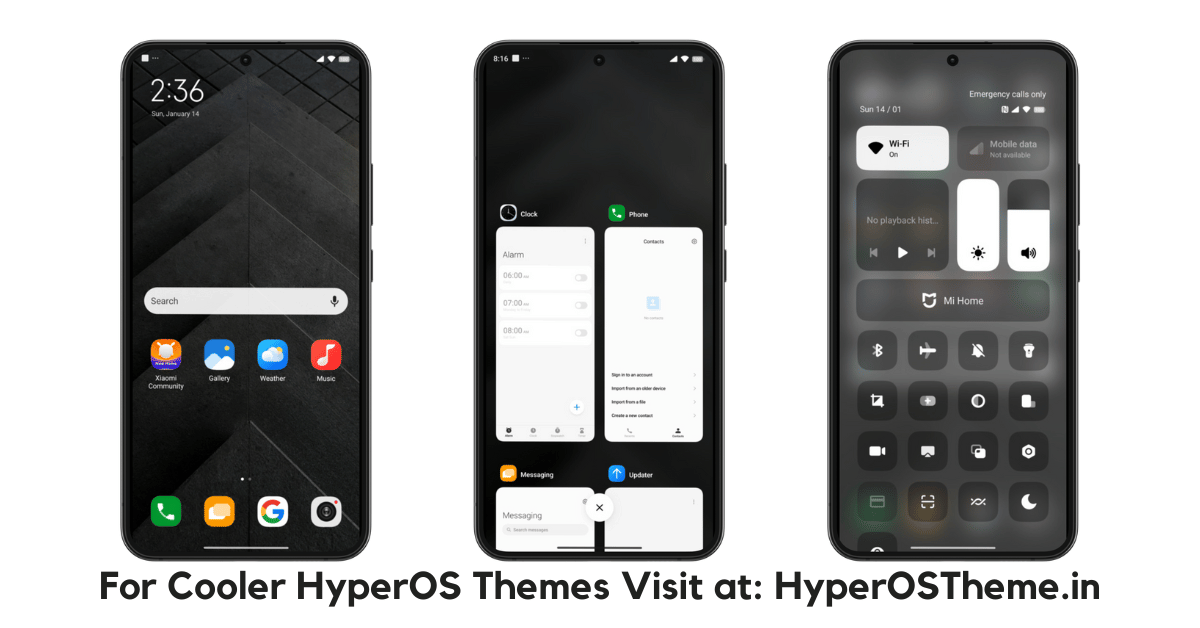 ELEMENTARY UI HyperOS Theme