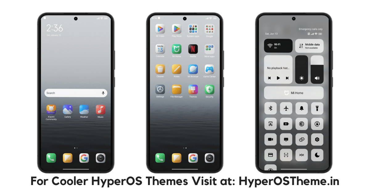 GecaBlack HyperOS Theme