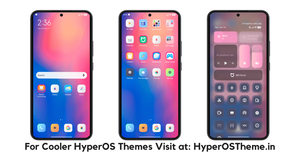 MTX PINK HyperOS Theme