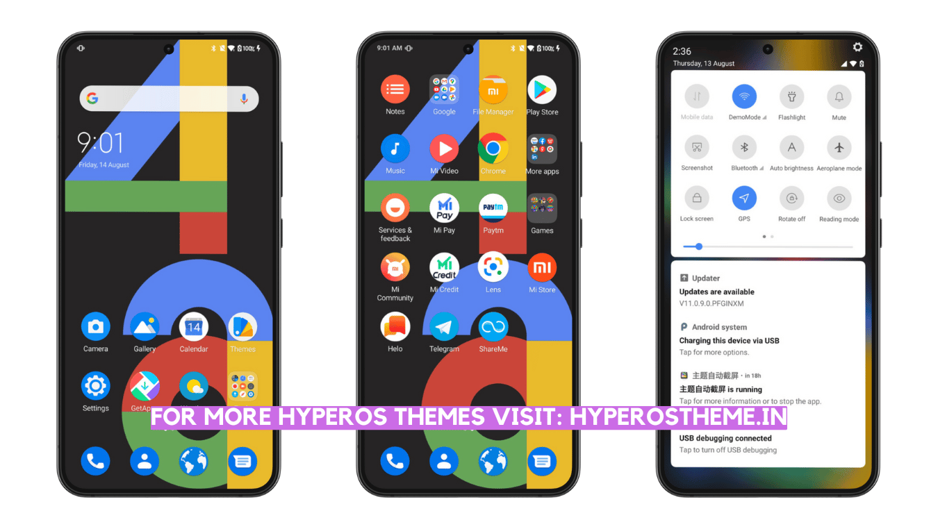 Pixel 4a HyperOS Theme