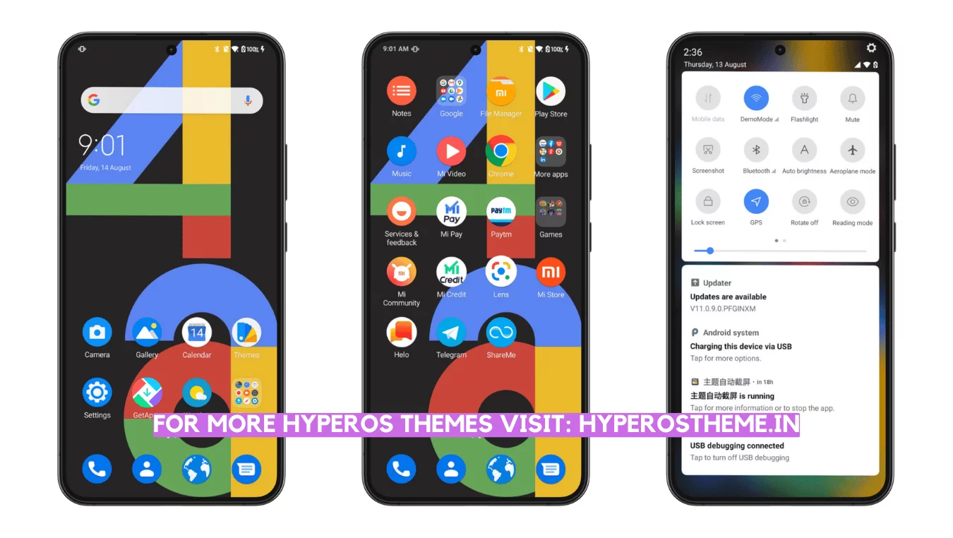 Pixel 4a HyperOS Theme