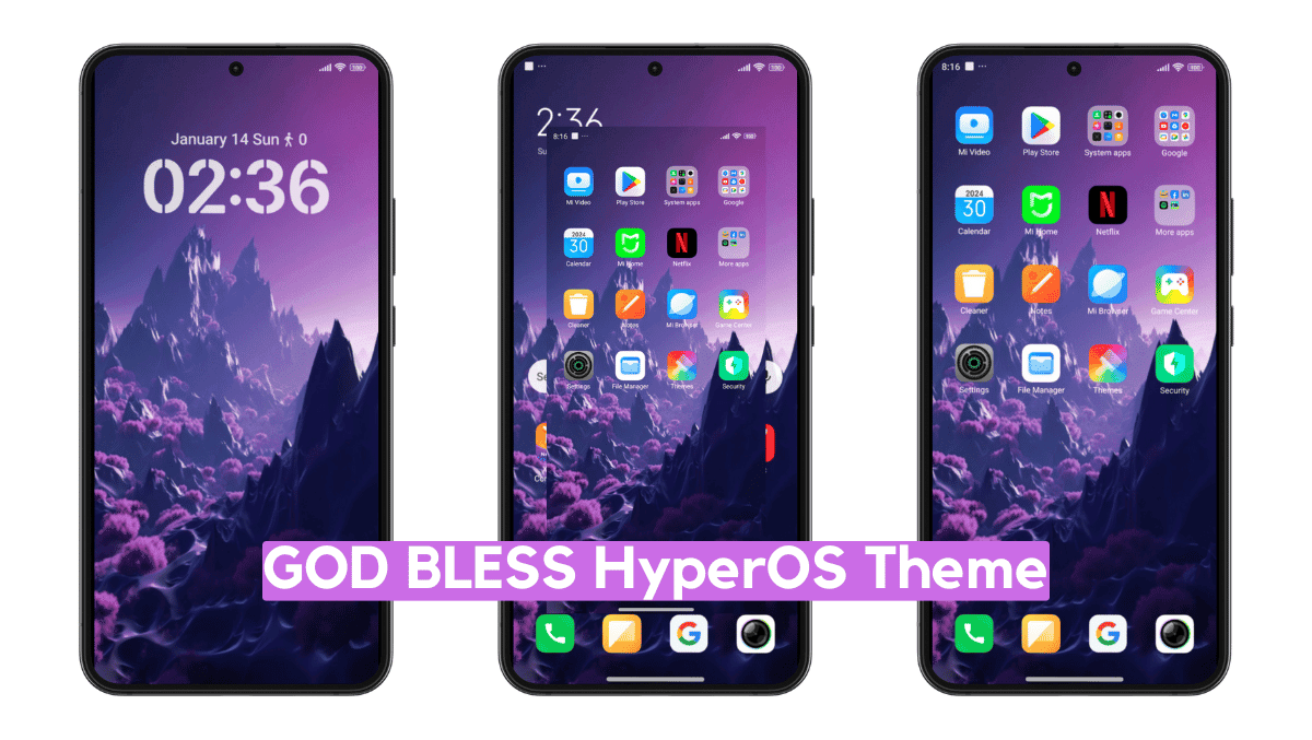 GOD BLESS HyperOS Theme for Xiaomi with Dynamic UI GOD BLESS HyperOS Theme for Xiaomi with Dynamic UI