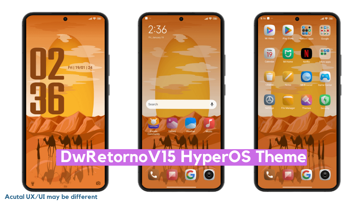 DwRetornoV15 HyperOS Theme for Xiaomi with Dynamic Minimal Experience DwRetornoV15 HyperOS Theme for Xiaomi with Dynamic Minimal Experience