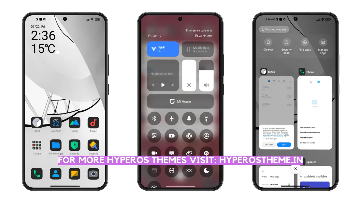 Gizv15blur HyperOS Theme